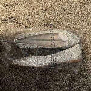 David Bridal's Sparkling Flats